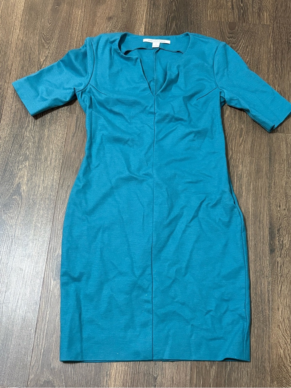 Diane Von Furstenberg Teal Dress